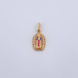 Pendant Virgin Guadalupe 1.2gr / 2.1cm / 18K Yellow Gold &