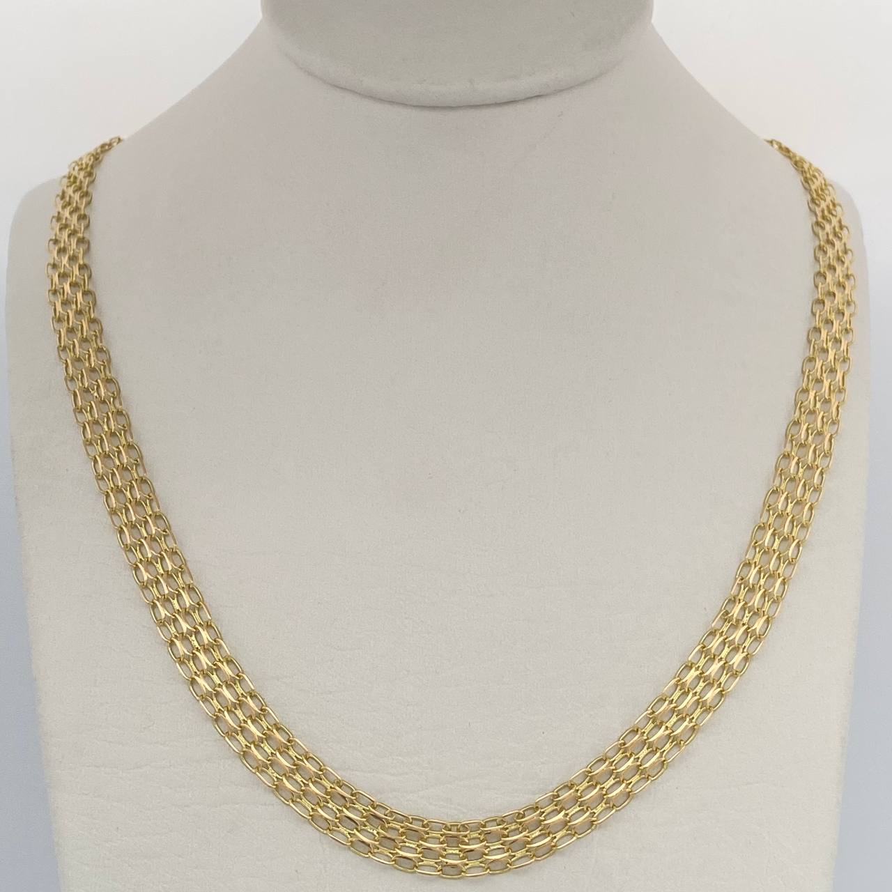 Bismark Chain 10.65gr / 60.2cm / 18K Yellow Gold +1