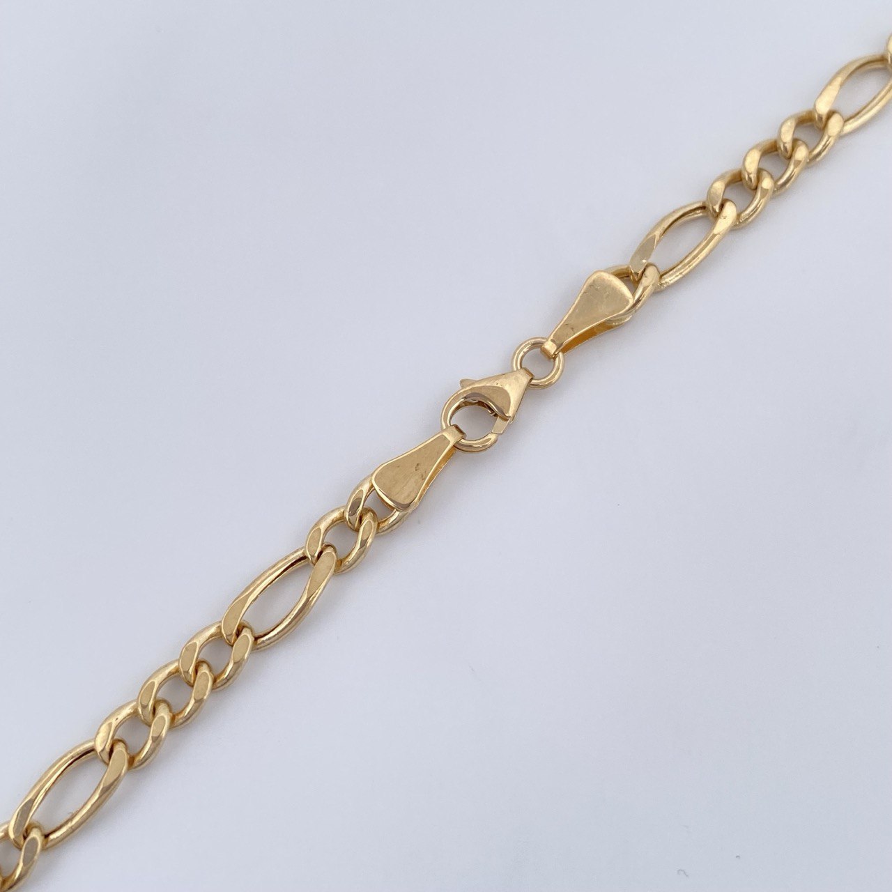 Figaro Chain 9.7gr / 60cm / 18K Yellow Gold +1 &