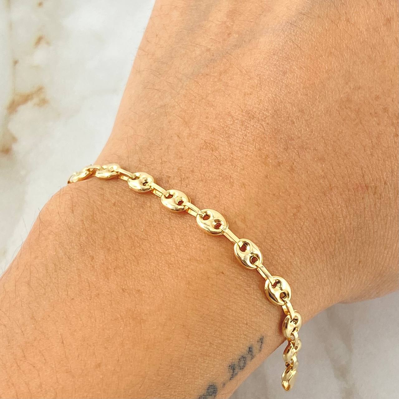 Bracelet GC 3.55gr / 21.5cm / 18K Yellow Gold *