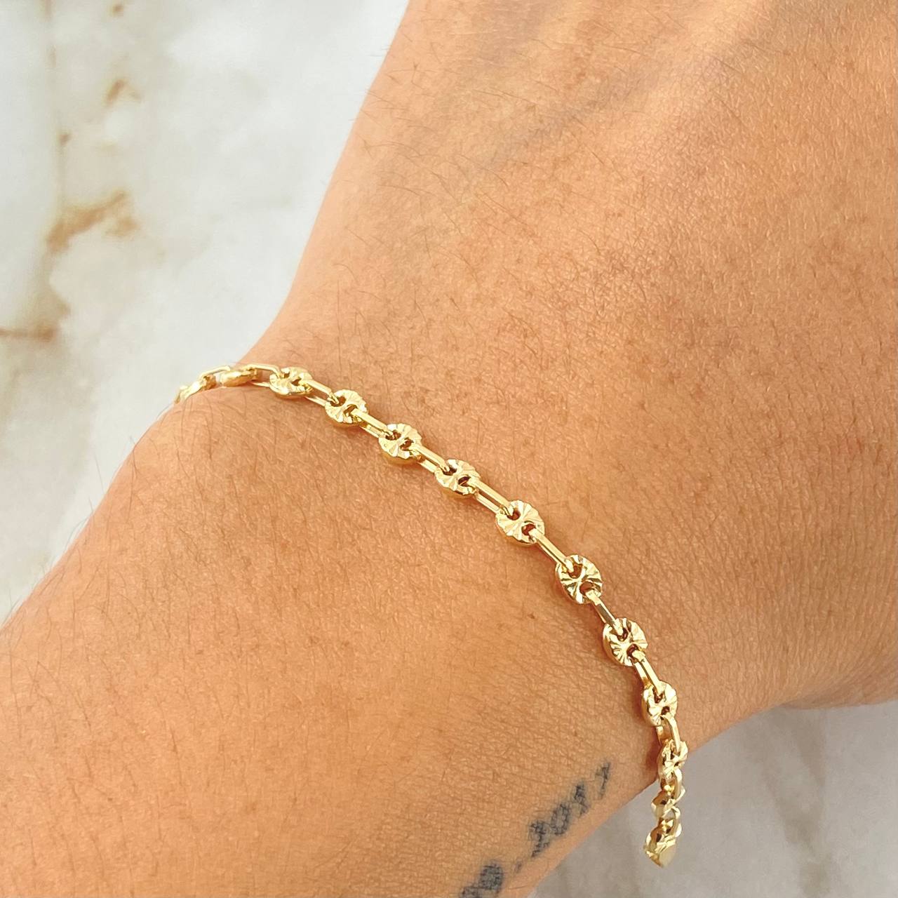 Bracelet GC 3.3gr / 18.5cm / 18K Yellow Gold *