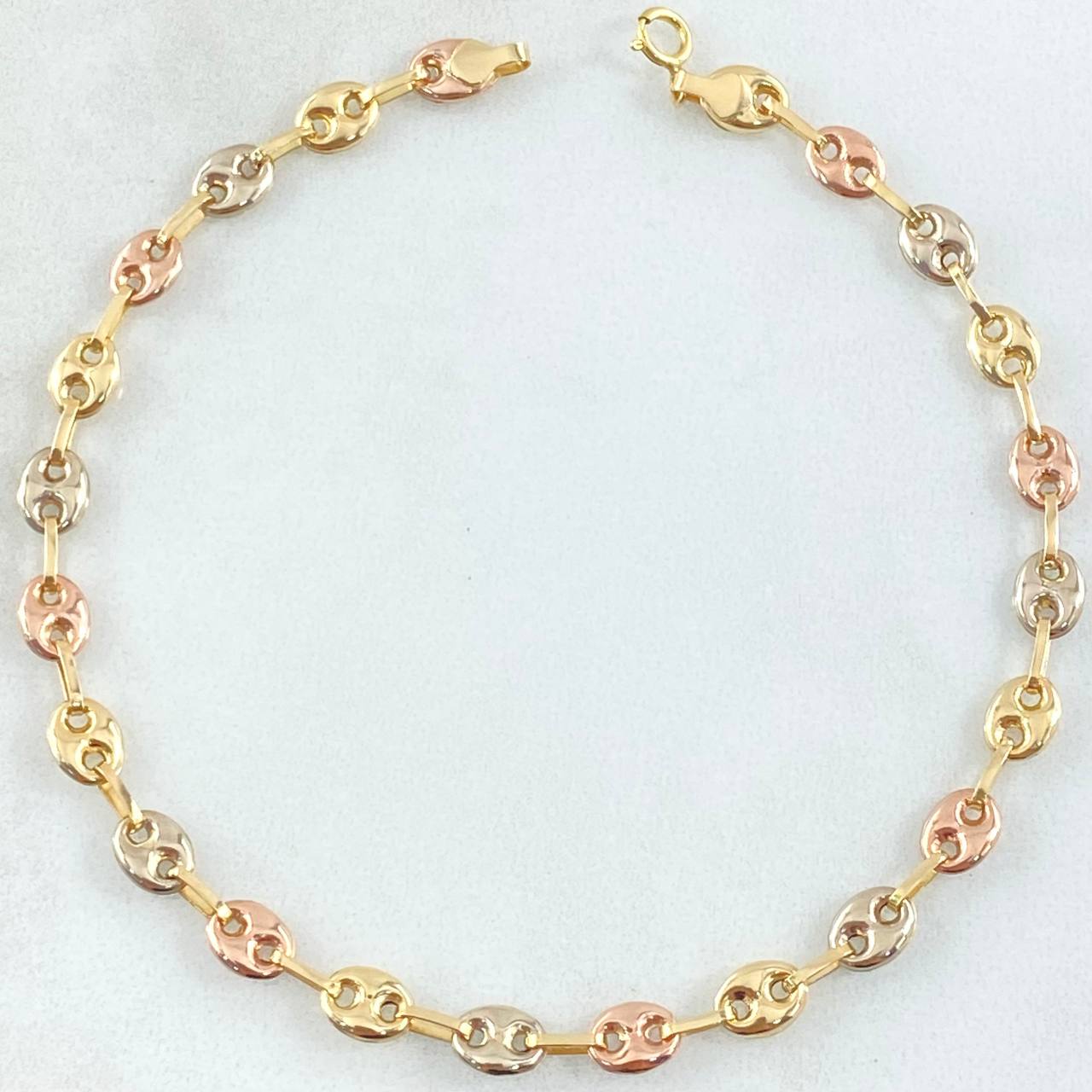 Bracelet GC 3.05gr / 20cm / Three 18K Golds *