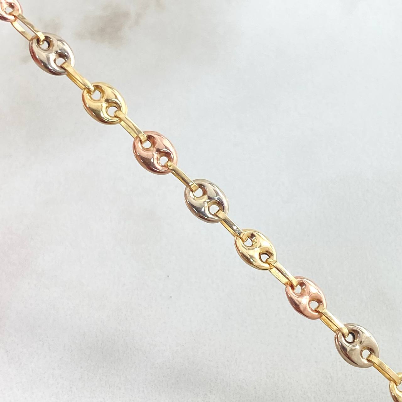 Bracelet GC 3.05gr / 20cm / Three 18K Golds *