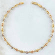 Bracelet GC 3.55gr / 19cm / Three 18K Golds