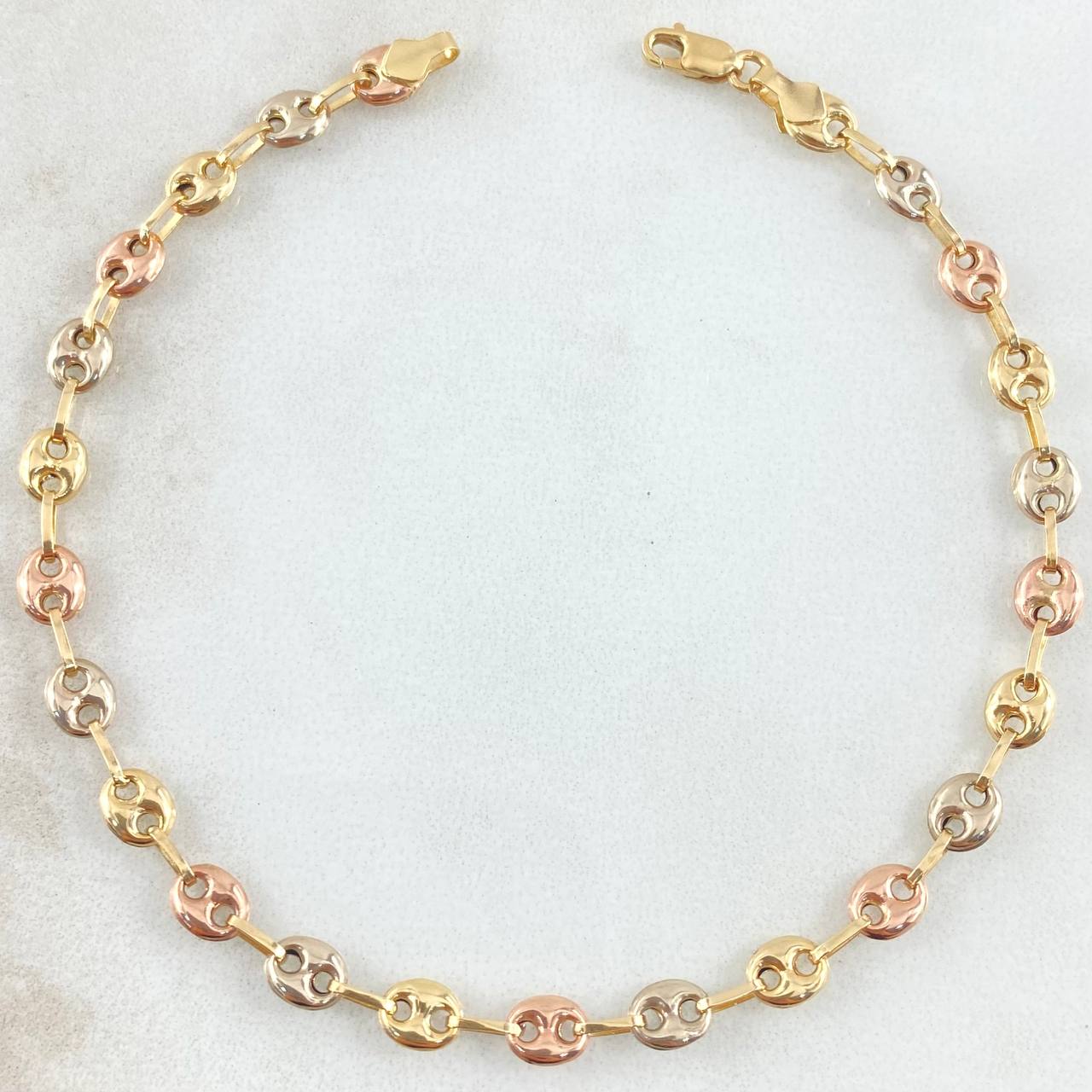 Bracelet GC 2.75gr / 19cm / Three 18K Golds