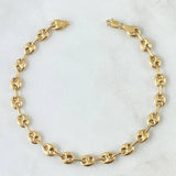 Pulso GC 3.6gr / 8 in / Oro Amarillo 18K *