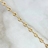 Bracelet GC 3.15gr / 20cm / 3.3mm Smooth 18K Yellow Gold