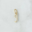 Dije Letra J Cursiva 0.3gr / 3/4 in / Oro Amarillo 18K ©
