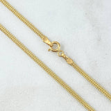 Cadena Sedusa 2.75gr / 60cm / 2.2mm Oro Amarillo +3 18K