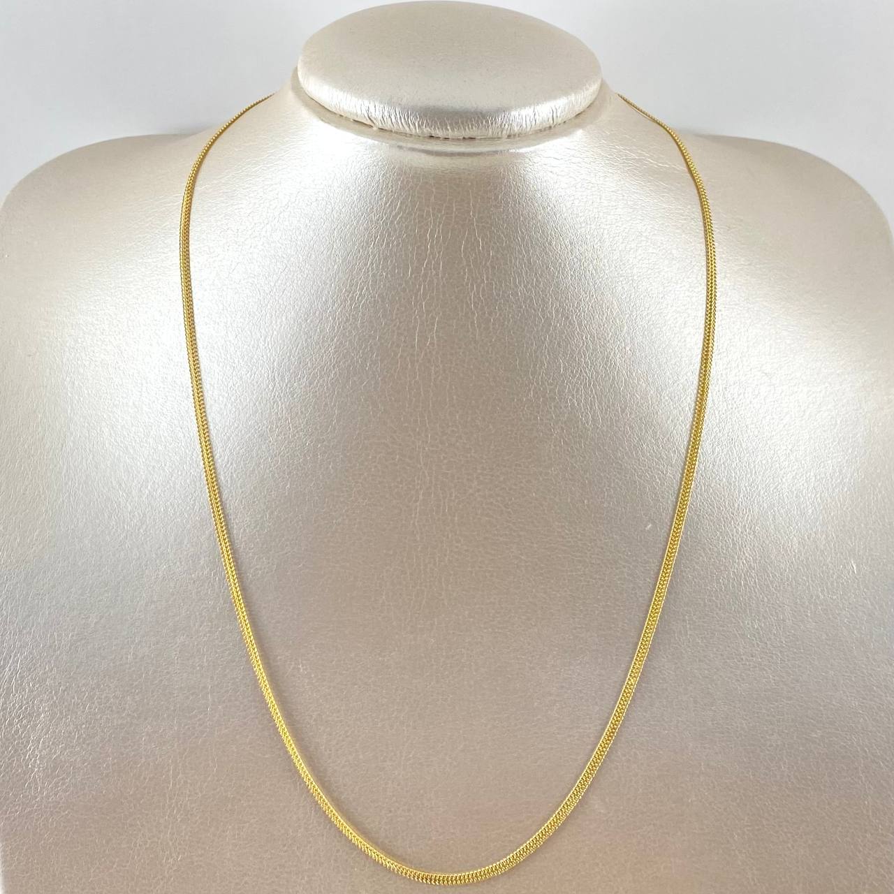 Cadena Sedusa 2.75gr / 60cm / 2.2mm Oro Amarillo +3 18K
