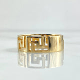 Tribal Ring 5.4gr / T10 3/4 / 18K Yellow Gold