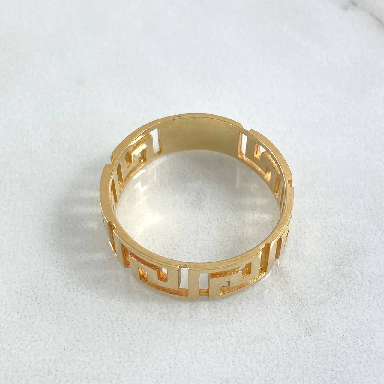 Tribal Ring 5.4gr / T10 3/4 / 18K Yellow Gold