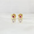 Topos Flor 0.65gr / Oro 18K *