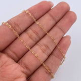Classic Link Chain 1.4gr / 17.7in / +3 18K Gold $