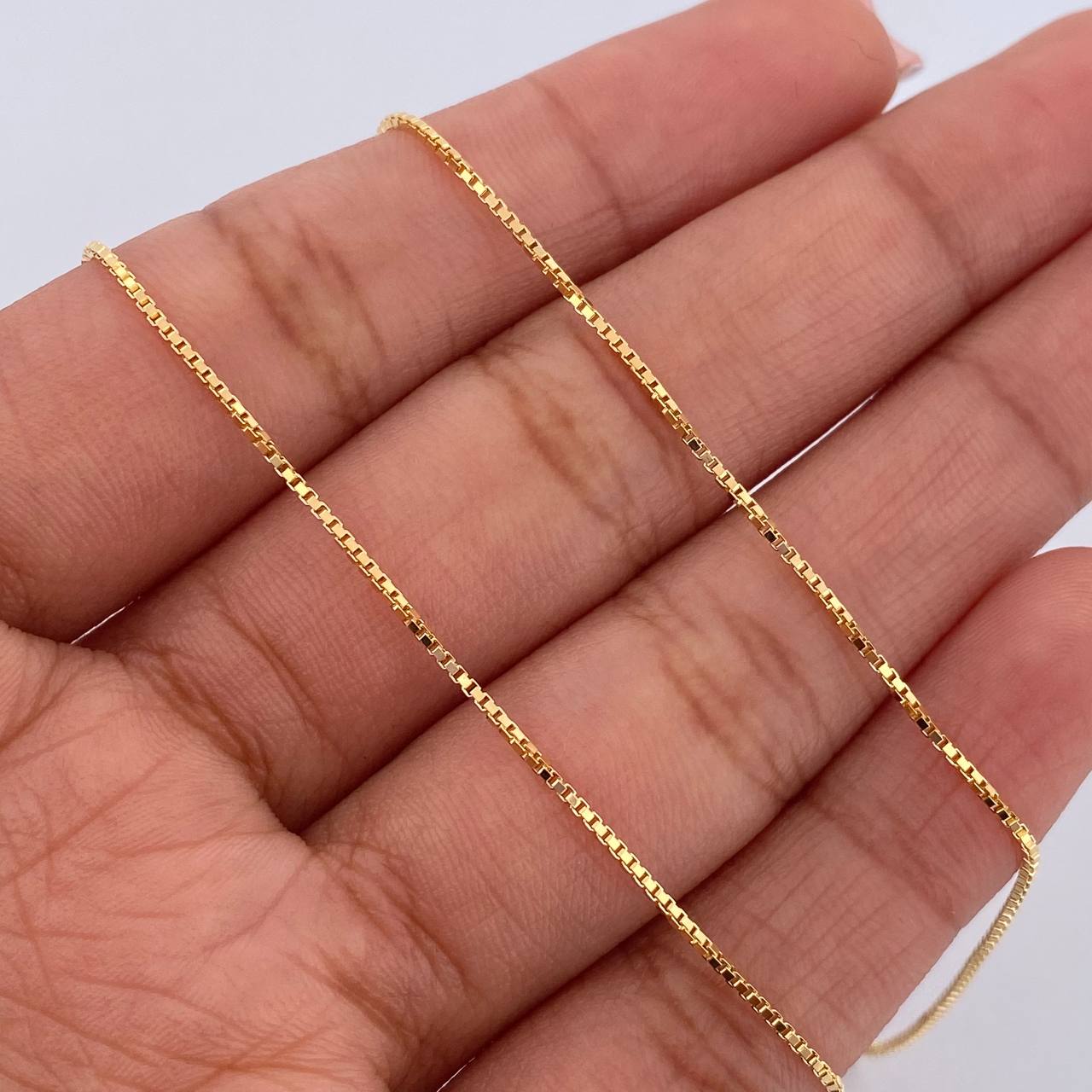 Cadena Veneciana 2.95gr / 50.3cm / +3 Oro 18K !
