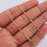 Venetian Chain 2.4gr / 40cm / 0.8mm Yellow Gold +3 18K $