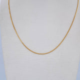 Venetian Chain 2.4gr / 40cm / 0.8mm Yellow Gold +3 18K $
