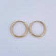Hoop Earrings Hoop 0.6gr / 1.2cm / 18K Yellow Gold &