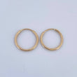 Hoop Earrings Hoop 0.65gr / 1.2cm / 18K Yellow Gold &