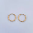 Hoop Earrings Hoop 0.55gr / 1cm / 18K Yellow Gold &