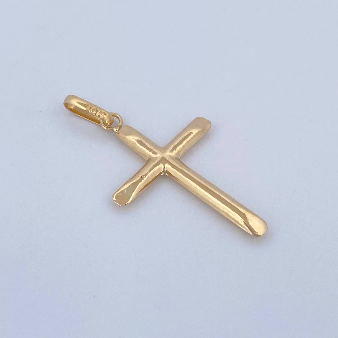 Pendant Cross 0.7gr / 3.3cm / 18K Yellow Gold &