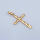 Pendant Cross 0.8gr / 3.3cm / 18K Yellow Gold &