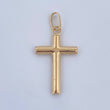 Pendant Cross 0.7gr / 3cm / 18K Yellow Gold &