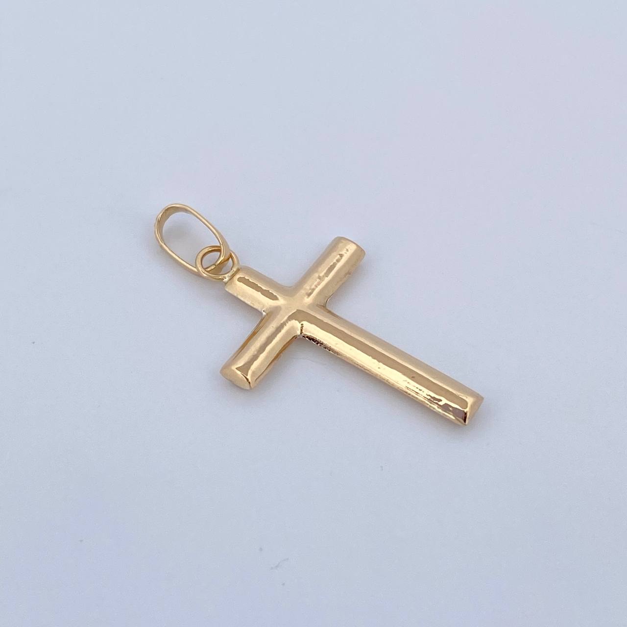Pendant Cross 0.7gr / 3cm / 18K Yellow Gold &