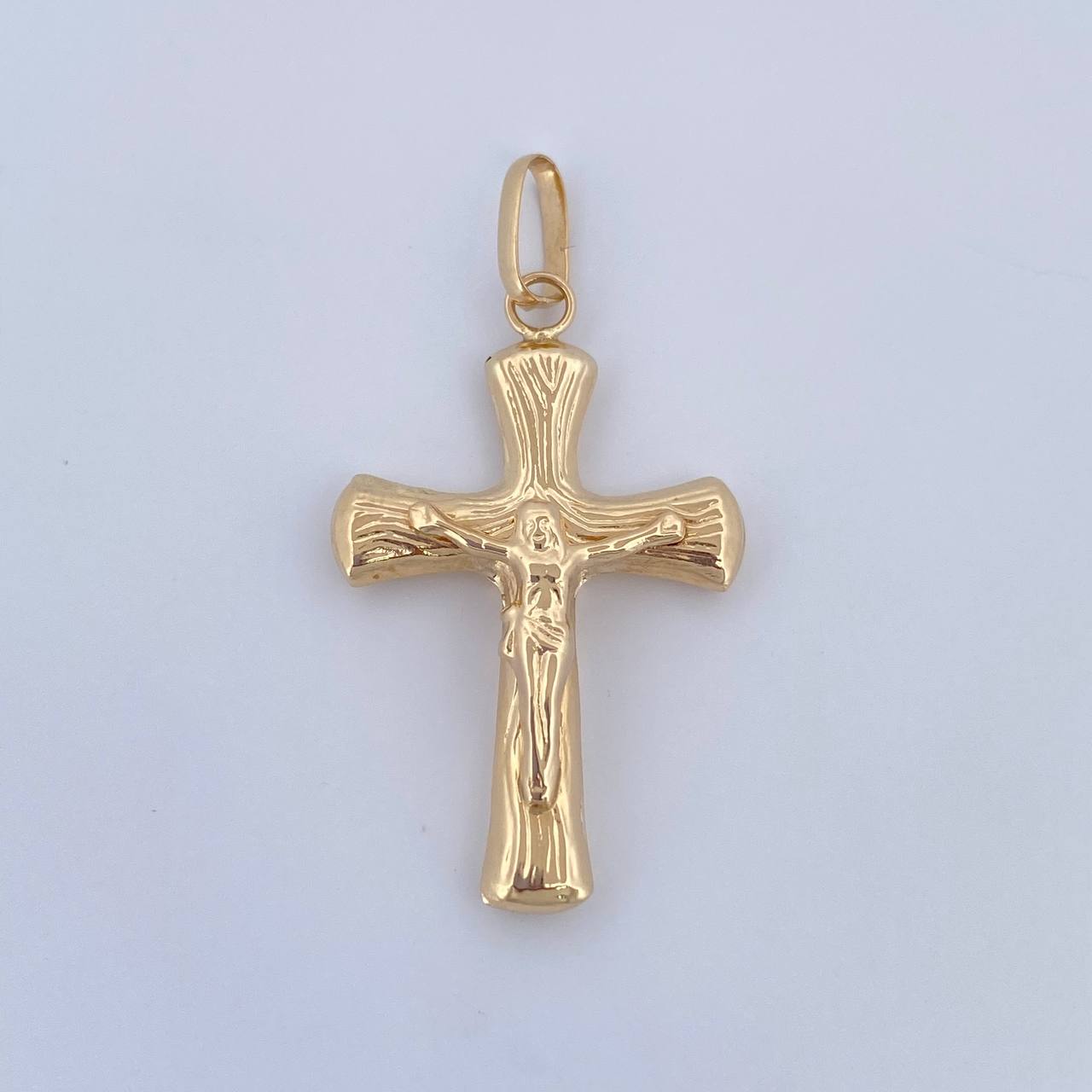 Pendant Cross Christ 1.2gr / 3.5cm / 18K Yellow Gold &