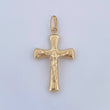 Pendant Cross Christ 1.2gr / 3.5cm / 18K Yellow Gold &
