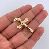 Pendant Cross Christ 1.2gr / 3.5cm / 18K Yellow Gold &