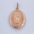 Pendant Virgin Guadalupe 2gr / 3cm / 18K Rose Gold &