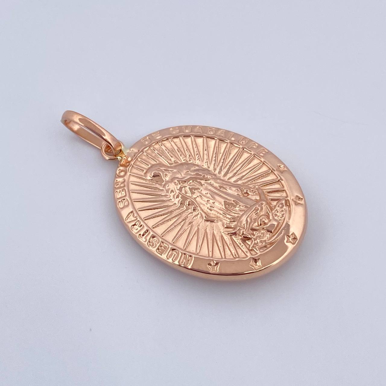 Pendant Virgin Guadalupe 2gr / 3cm / 18K Rose Gold &