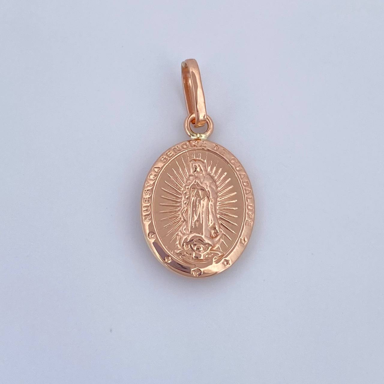 Pendant Virgin Guadalupe 0.7gr / 2cm / 18K Rose Gold &