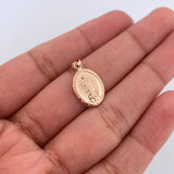 Pendant Virgin Guadalupe 0.7gr / 2cm / 18K Rose Gold &