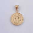 Pendant San Benito 1.05gr / 2.5cm / 18K Yellow Gold &