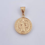 Pendant San Benito 1.05gr / 2.5cm / 18K Yellow Gold &