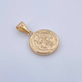 Pendant San Benito 1.05gr / 2.5cm / 18K Yellow Gold &