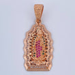Pendant Virgin Guadalupe 6.65gr / 3.7cm / 18K Rose Gold &