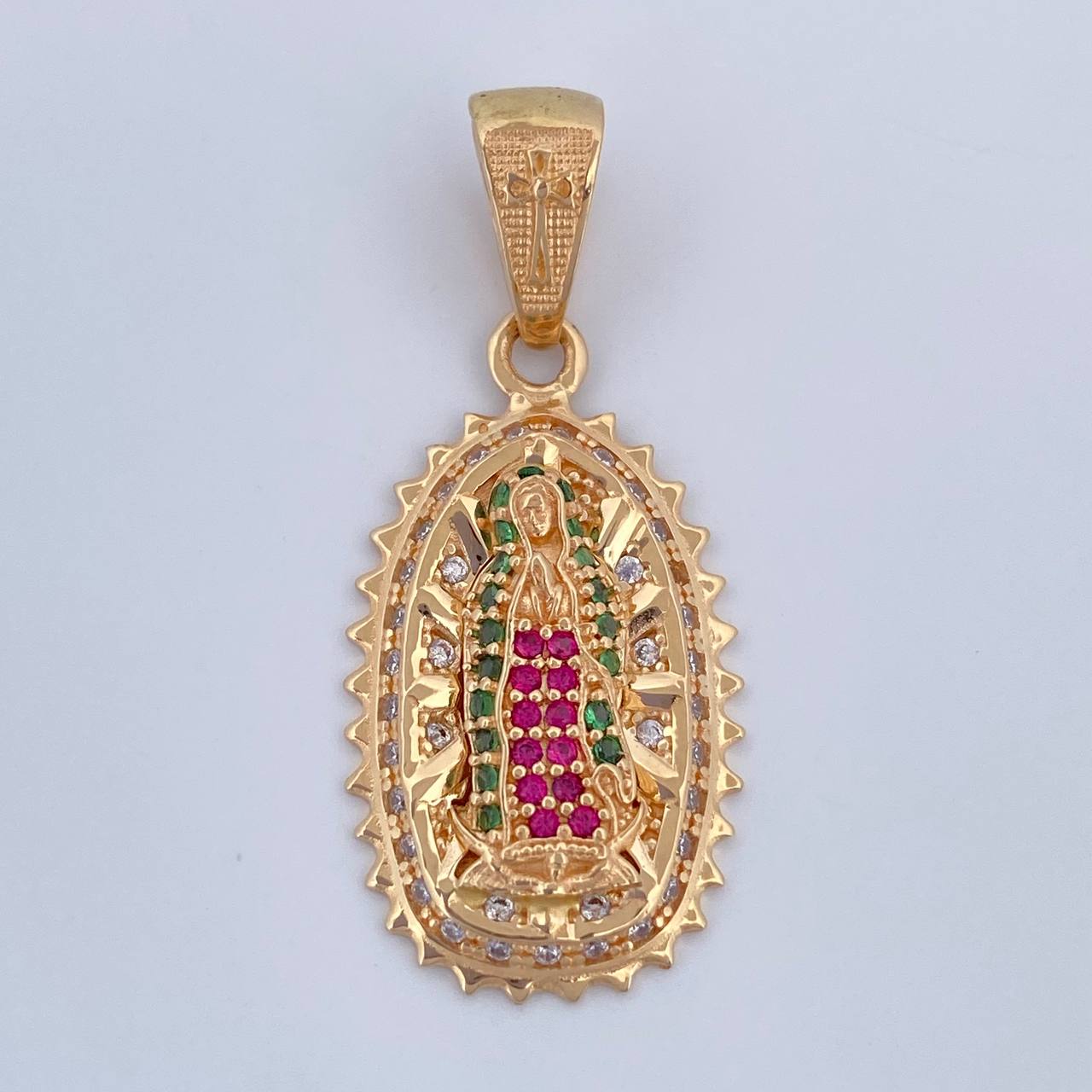 Pendant Virgin Guadalupe 3.4gr / 3.2cm / 18K Yellow Gold &