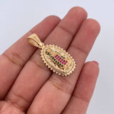 Pendant Virgin Guadalupe 3.45gr / 3.2cm / 18K Yellow Gold &