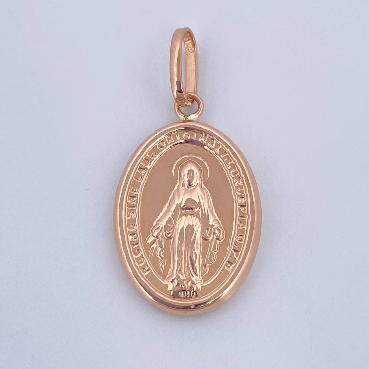 Pendant Virgin Milagrosa 1.35gr / 2.7cm / 18K Rose Gold &