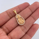 Pendant Virgin of Carmen 2.45gr / 2.5cm / 18K Yellow Gold &