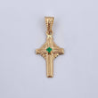 Pendant Cross 0.65gr / 0.9in / 18K Gold