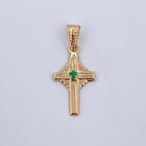 Pendant Cross 0.65gr / 0.9in / 18K Gold