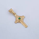 Pendant Cross 0.65gr / 0.9in / 18K Gold