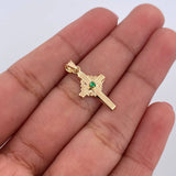 Pendant Cross 0.65gr / 0.9in / 18K Gold