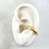 Piercing Earcuff Liso 1.2gr / 5mm Oro Amarillo +4 18K (Joya) ©