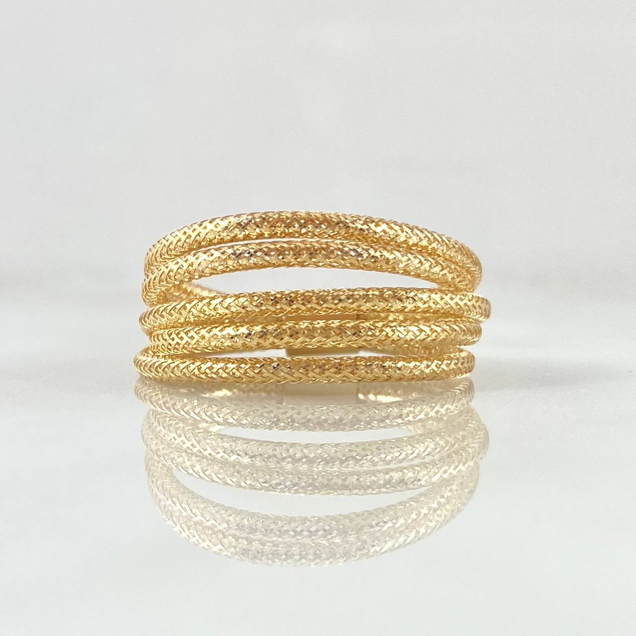 Multiple Wire Ring 1.2gr / T7-T8 / 18K Gold +4$