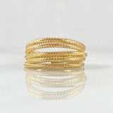 Anillo Guaya Multiple 1.25 g / T6- 8 1/4 Oro Amarillo 18K